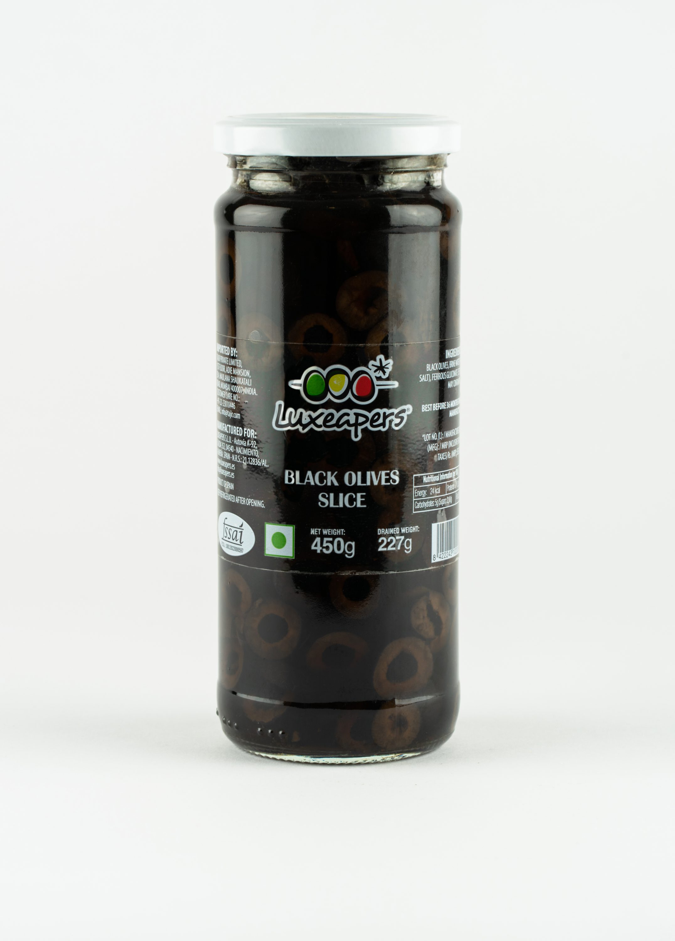 Aceitunas Negras Laminadas