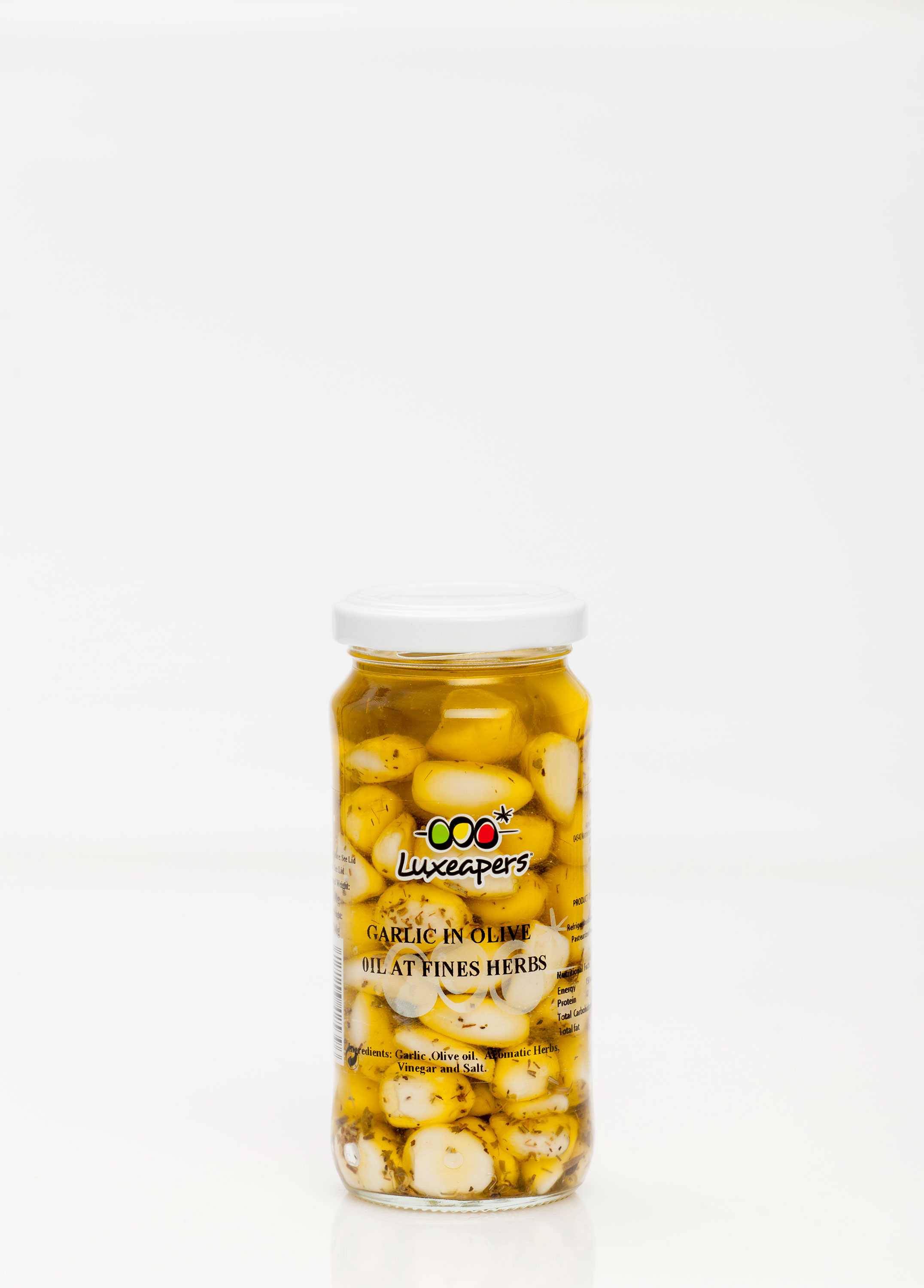 Ajos en aceite a las finas hierbas