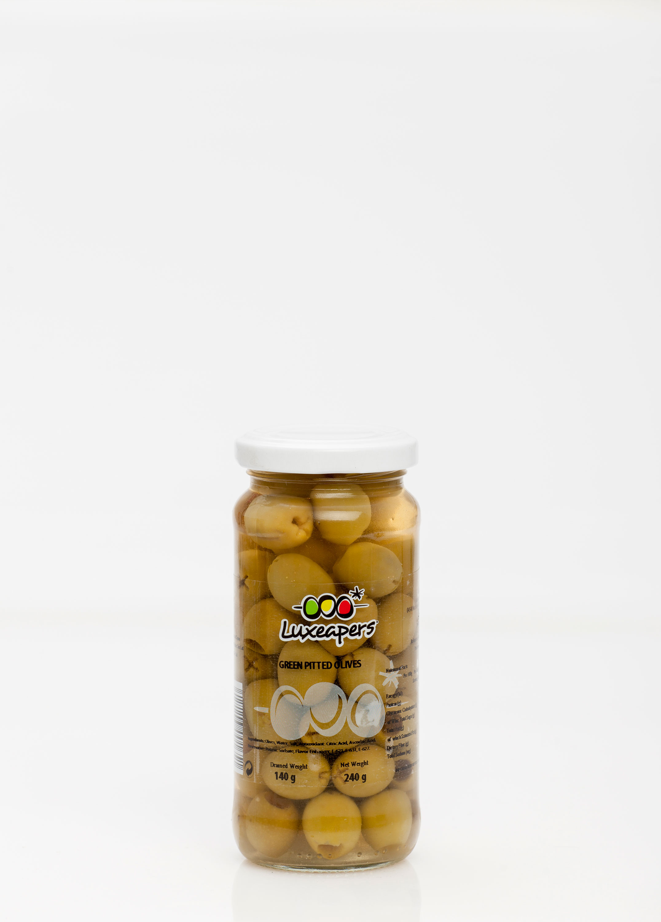 Aceitunas verdes deshuesadas
