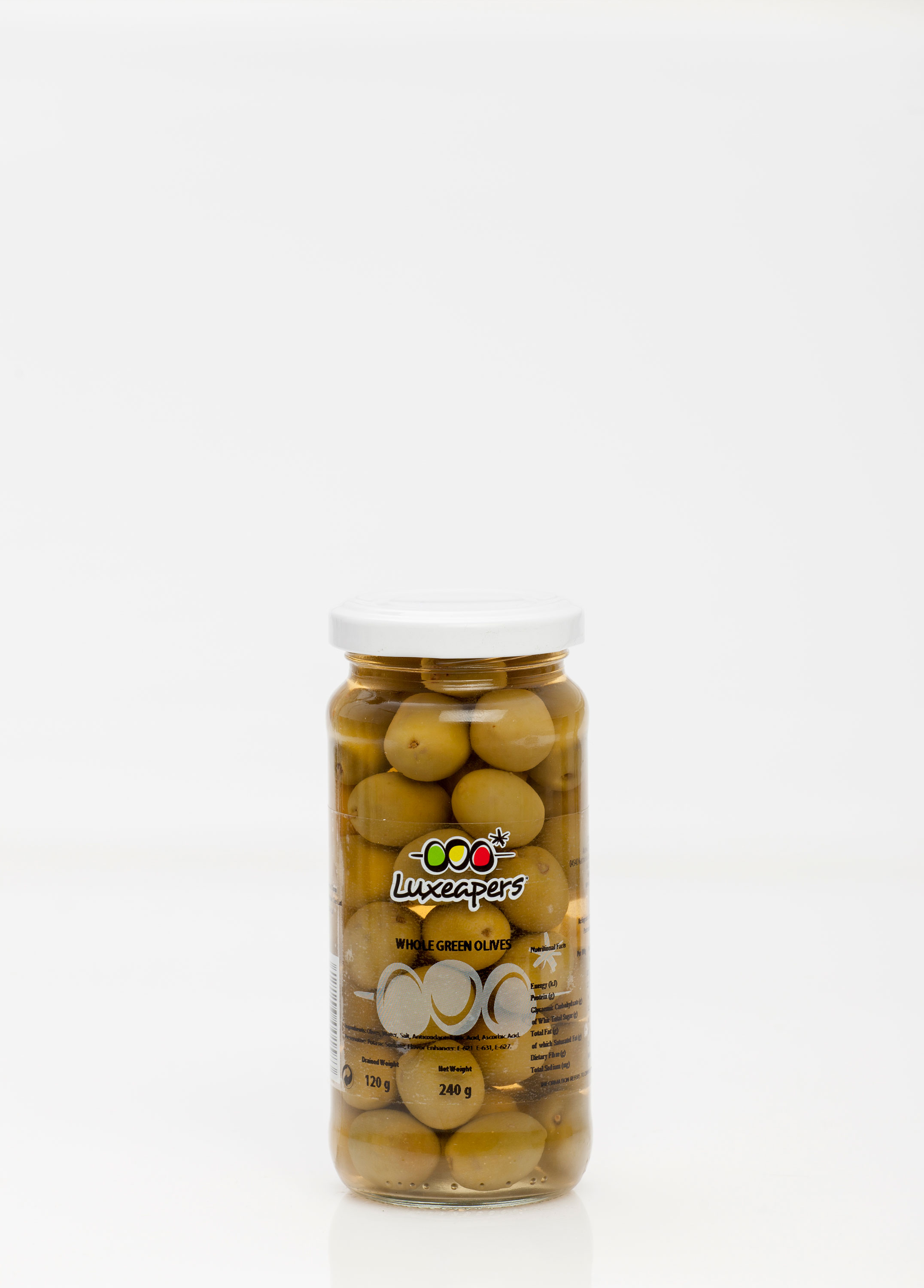 Aceitunas verdes enteras