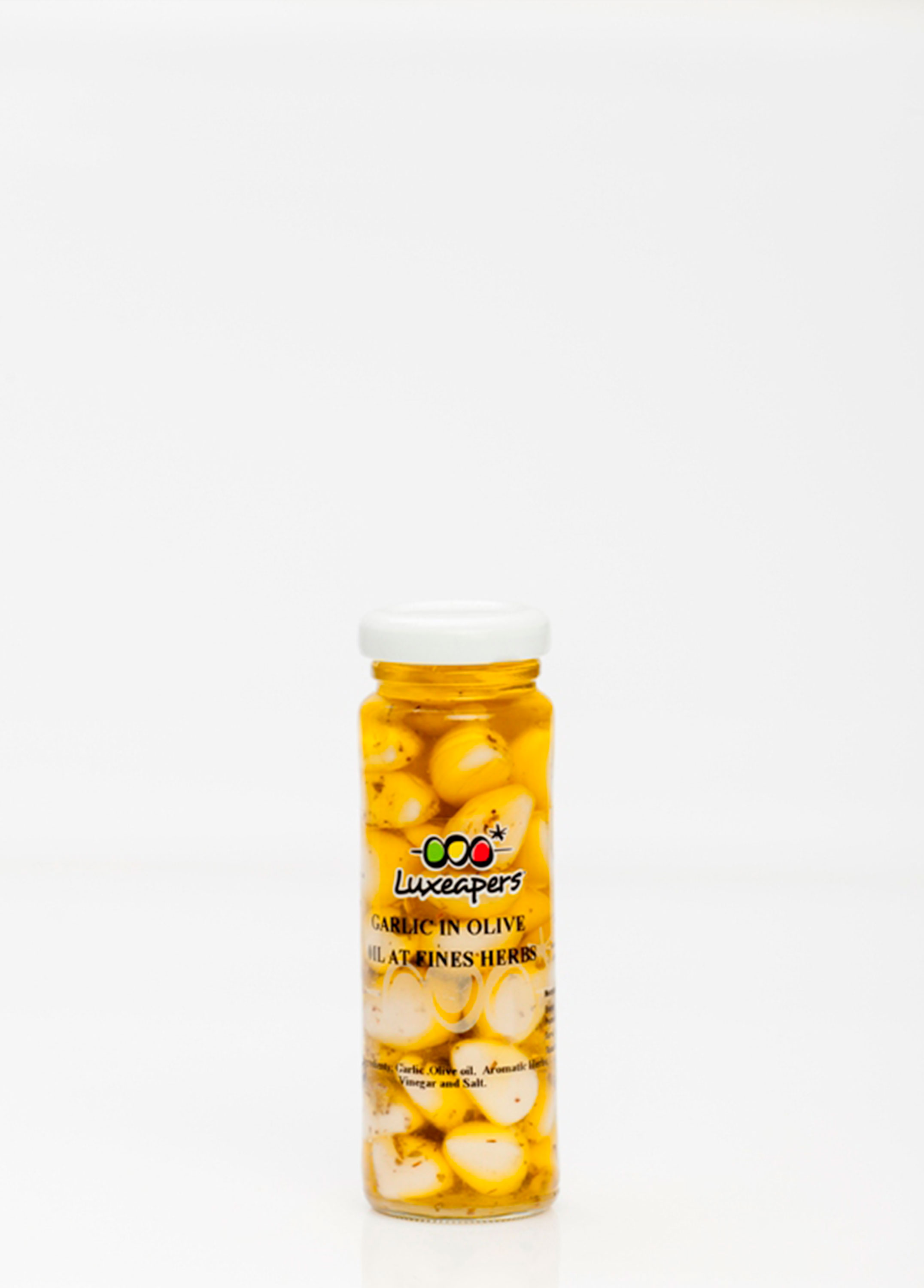 Ajos en aceite a las finas hierbas