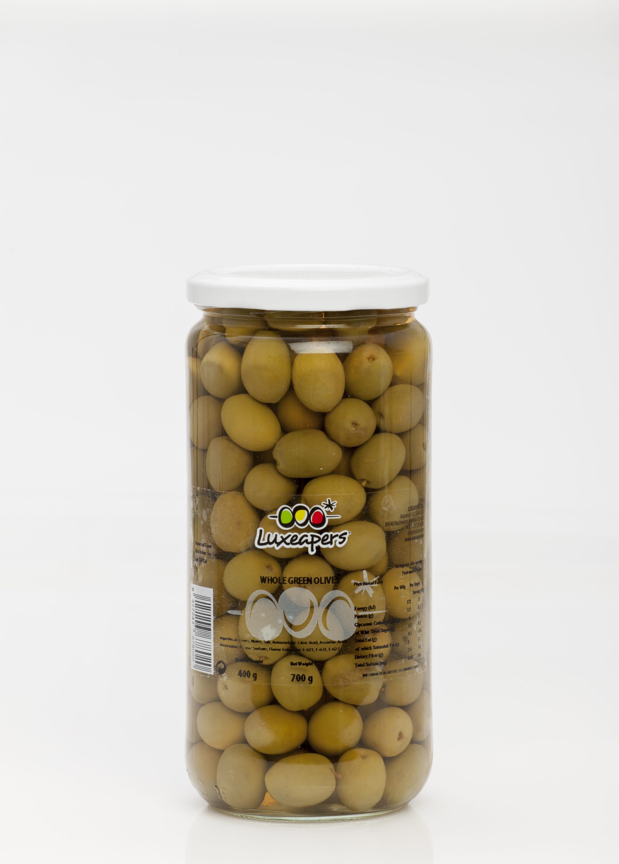 Aceitunas Verdes Enteras
