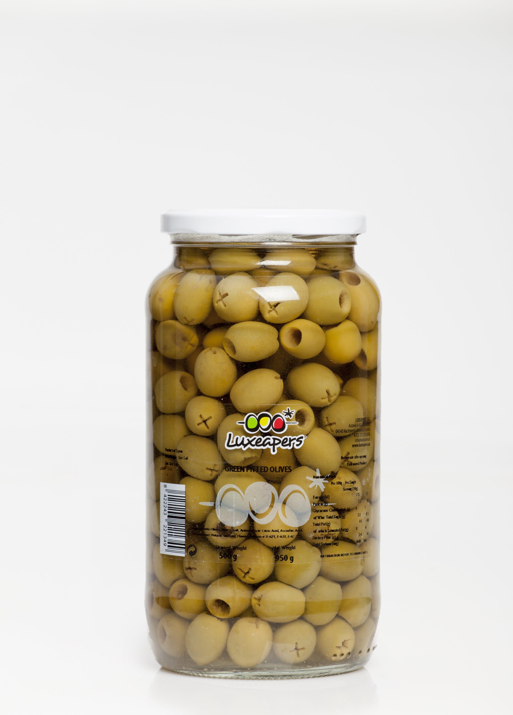 Aceitunas Verdes Deshuesadas