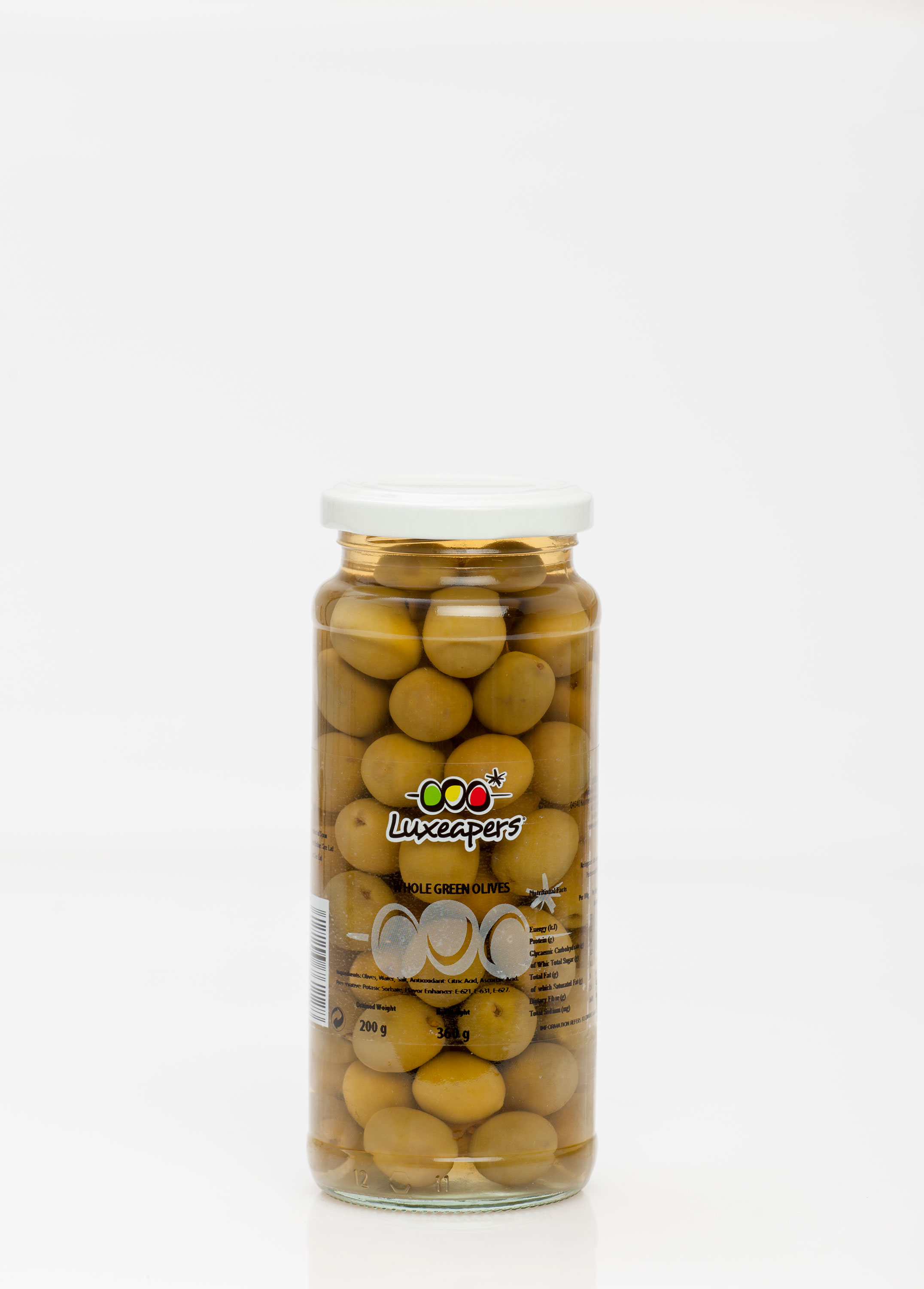 Aceitunas verdes enteras
